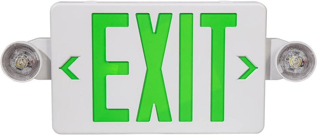 4PCS LED Exit Sign with Emergency Lights W819408