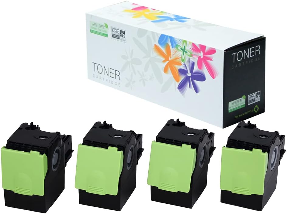4PK Toner Cartridge E382