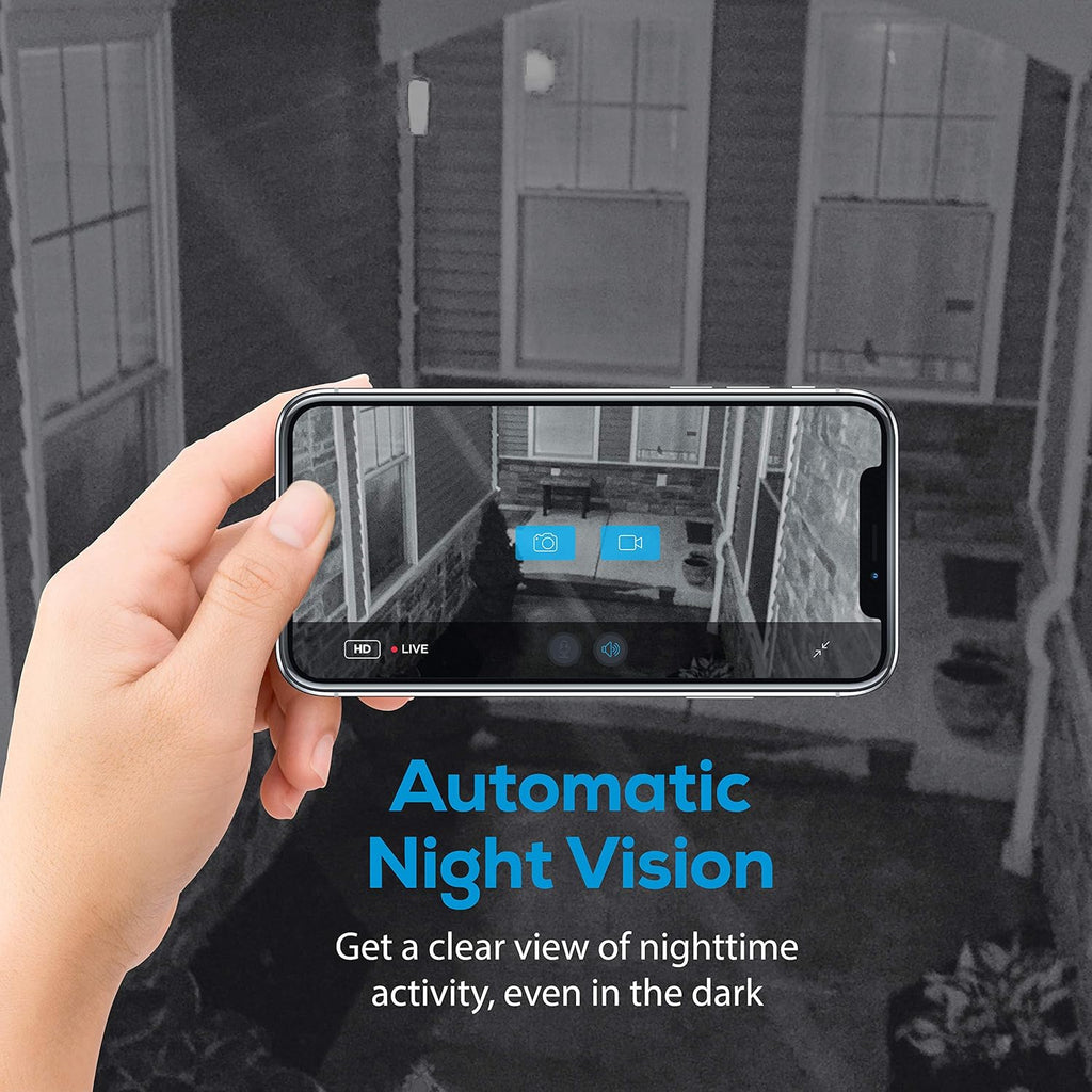 Smart Wifi Doorbell with HD Camera and Night Vision O483411