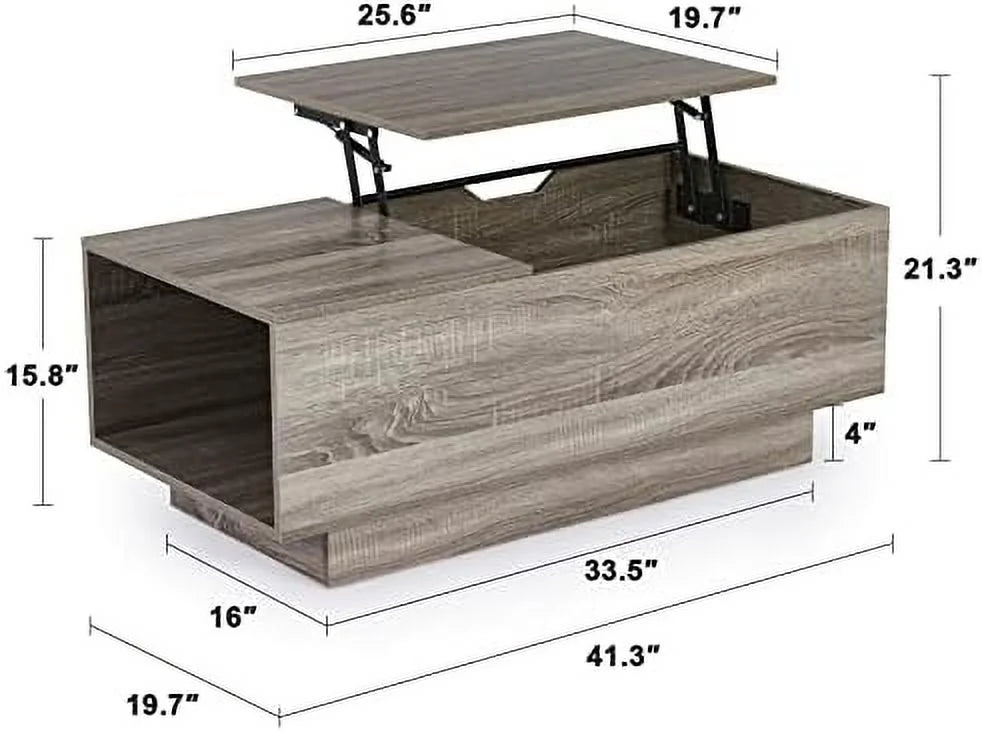 Lift Top Coffee Table with Hidden Storage K472724