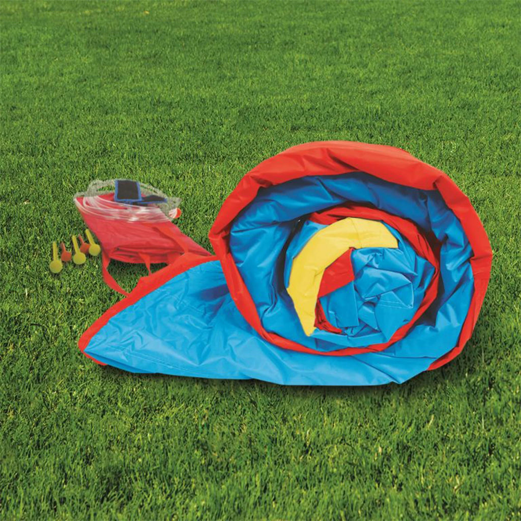 Inflatable Water Park with Slide and Water Cannons J81366