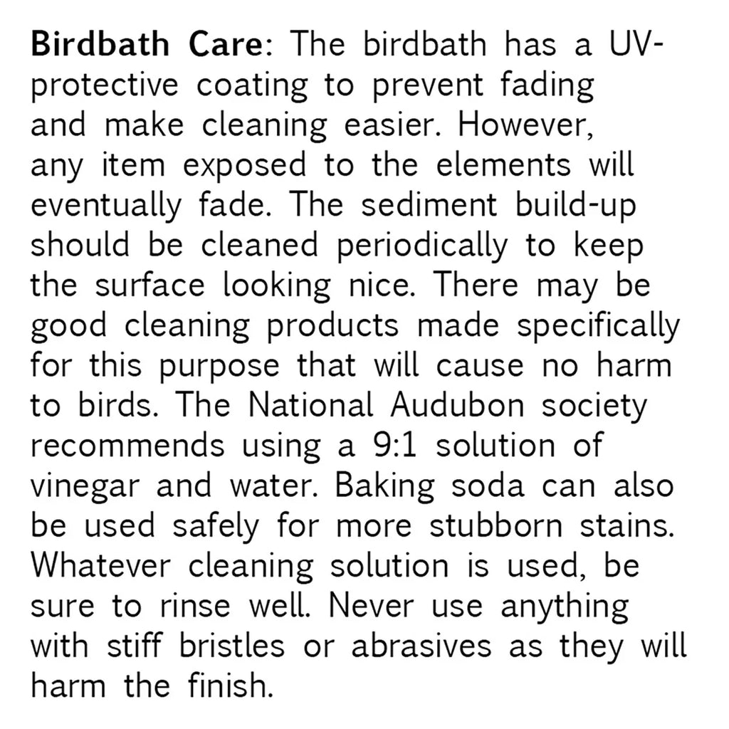 Charcoal Sand Birdbath Bowl Y9579