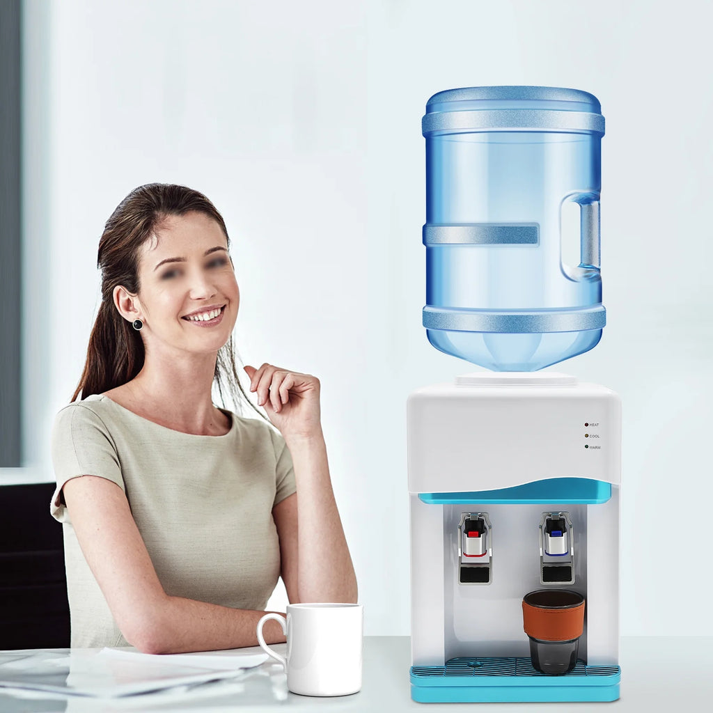 Hot & Cold Water Cooler Dispenser with Child Safety Lock J79565