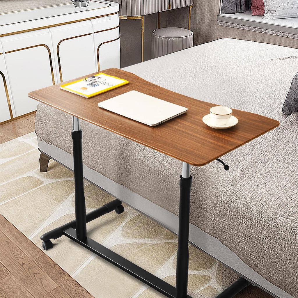 Height Adjustable Standing Desk with Lockable Casters W7993
