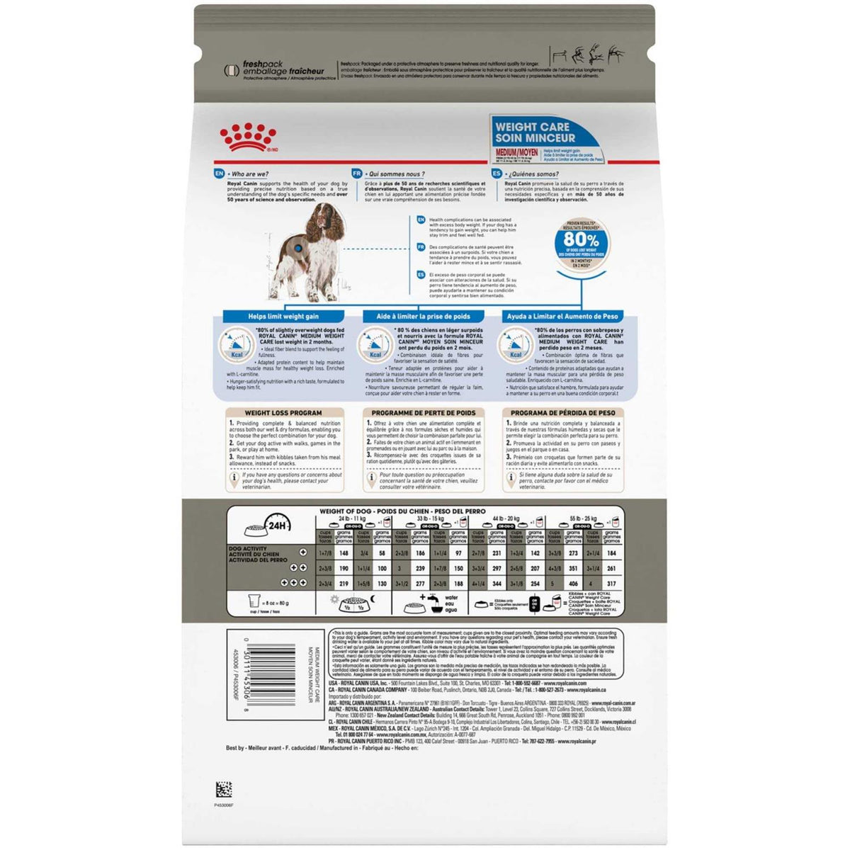 Medium Weight Care Dry Dog Food O4982