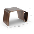Bentwood Magazine Table Q180114