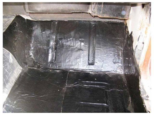 Black Floor/Dash Kit; 20 Sheets; 12 in. x 23 in. U9228
