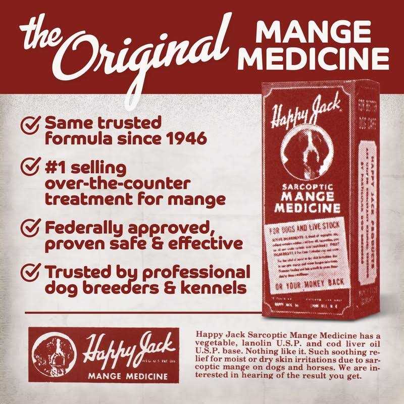 Mange Medicine & Mange Treatment for Dogs & Horses O49865