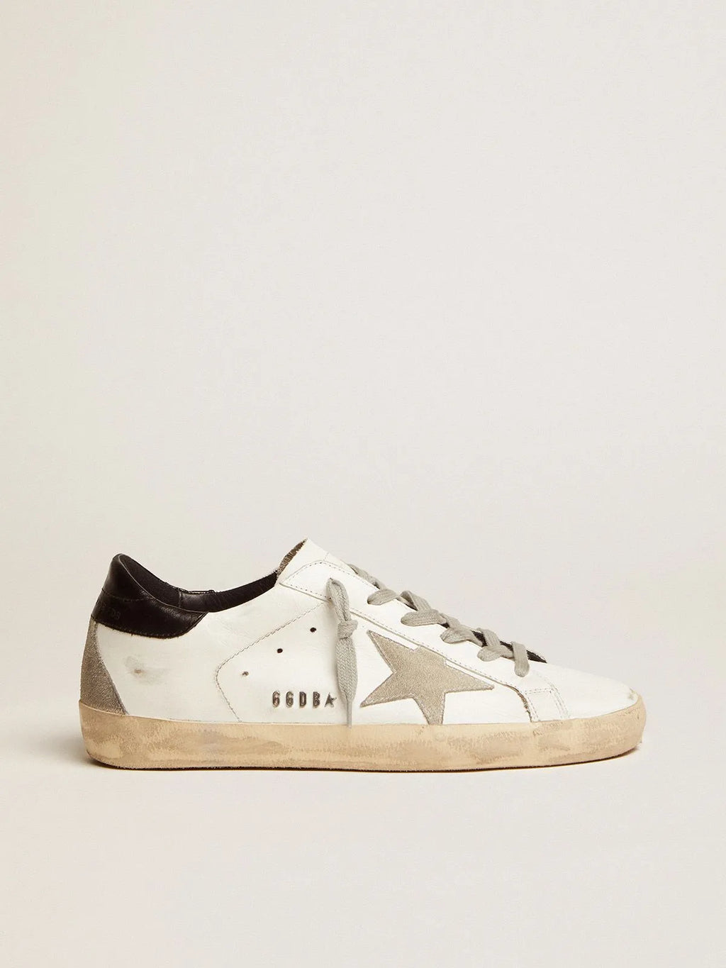 Black Sneakers with Heel Tab and Stud Lettering W59964