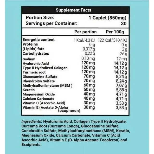 30 Caplets 850 mg C68939