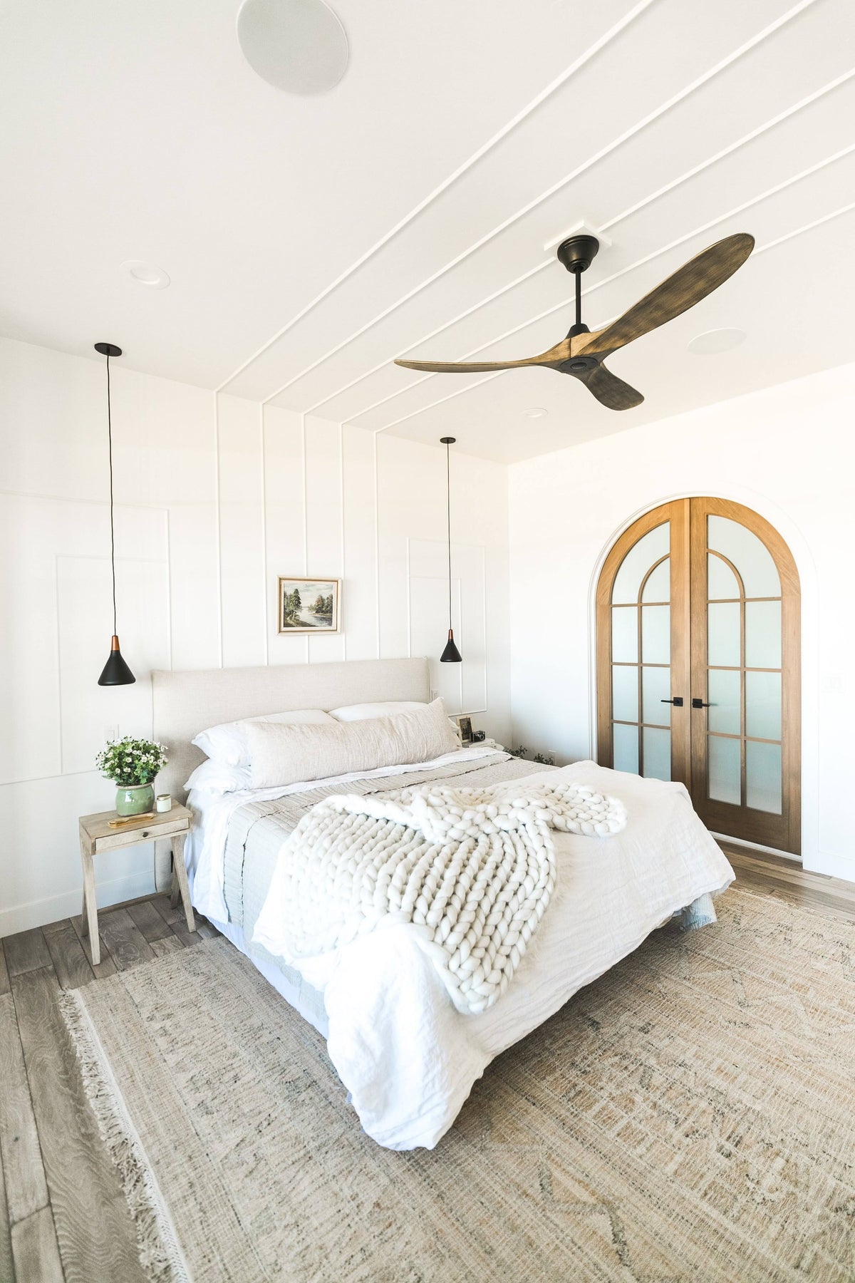 Aged Pewter Ceiling Fan Z925