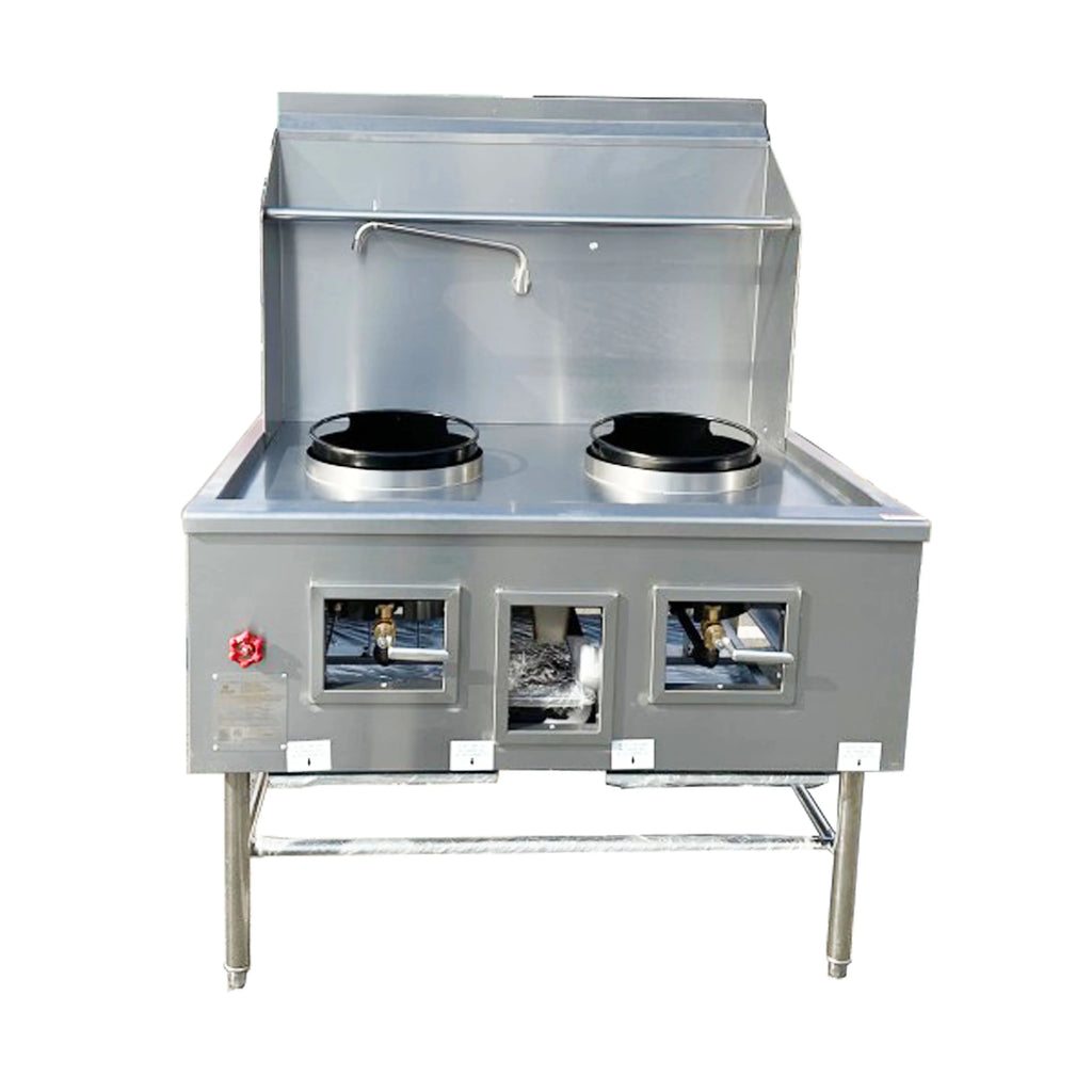 2 Ring Chinese Wok Range Natural Gas D69604
