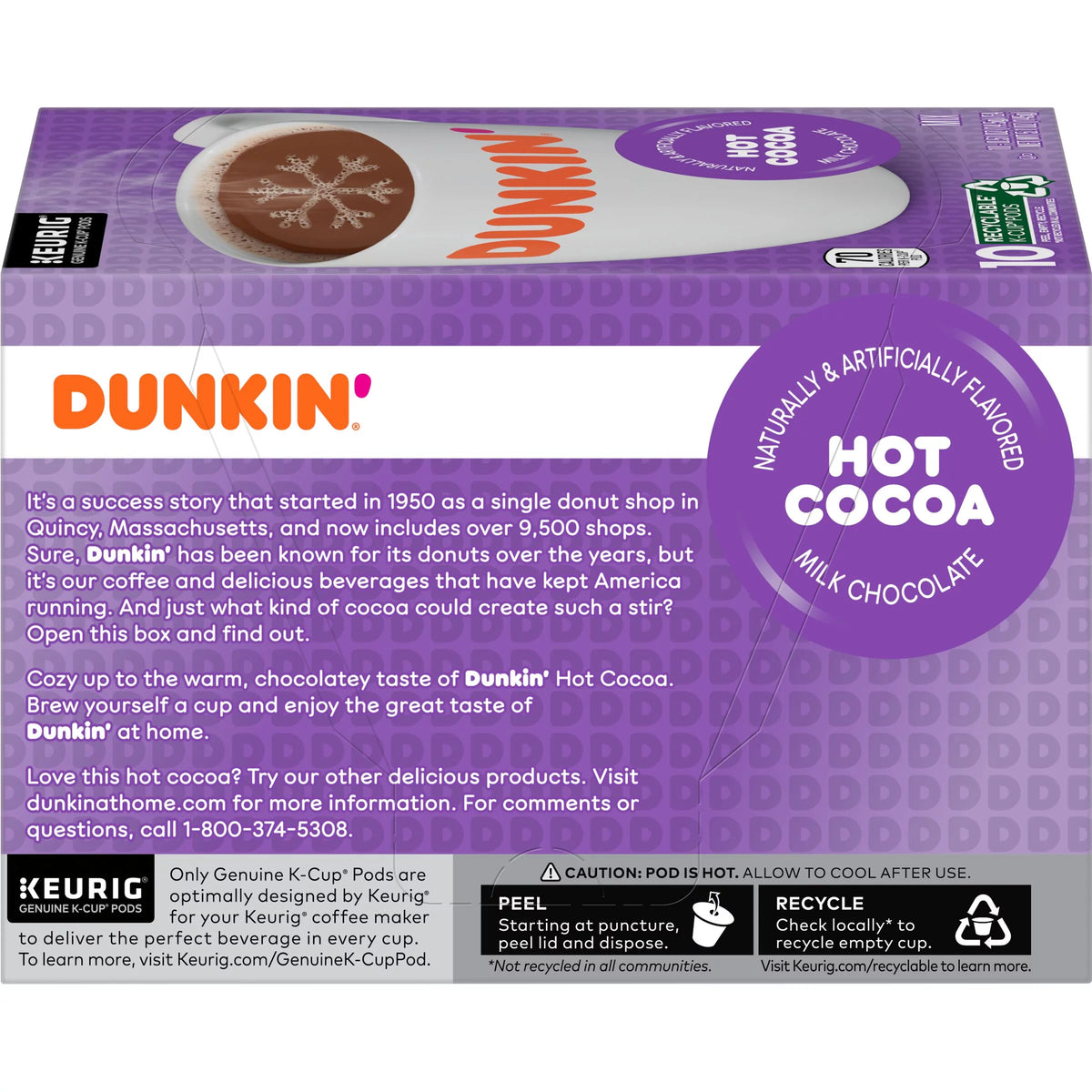 Milk Chocolate Hot Cocoa, 60 K-Cup Pods N817