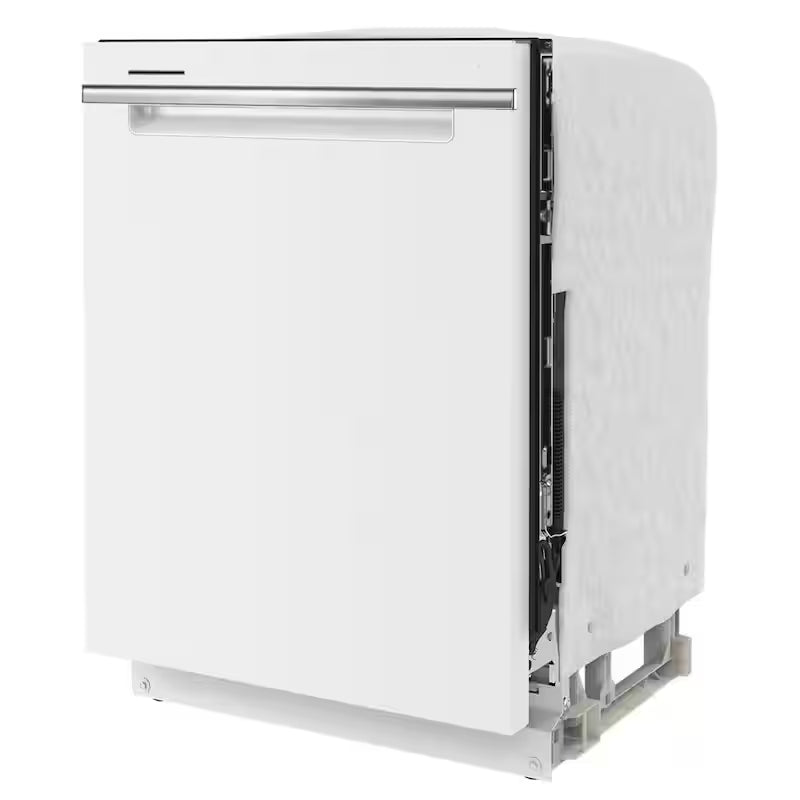 White Built-In Dishwasher with Third Level Rack O196369