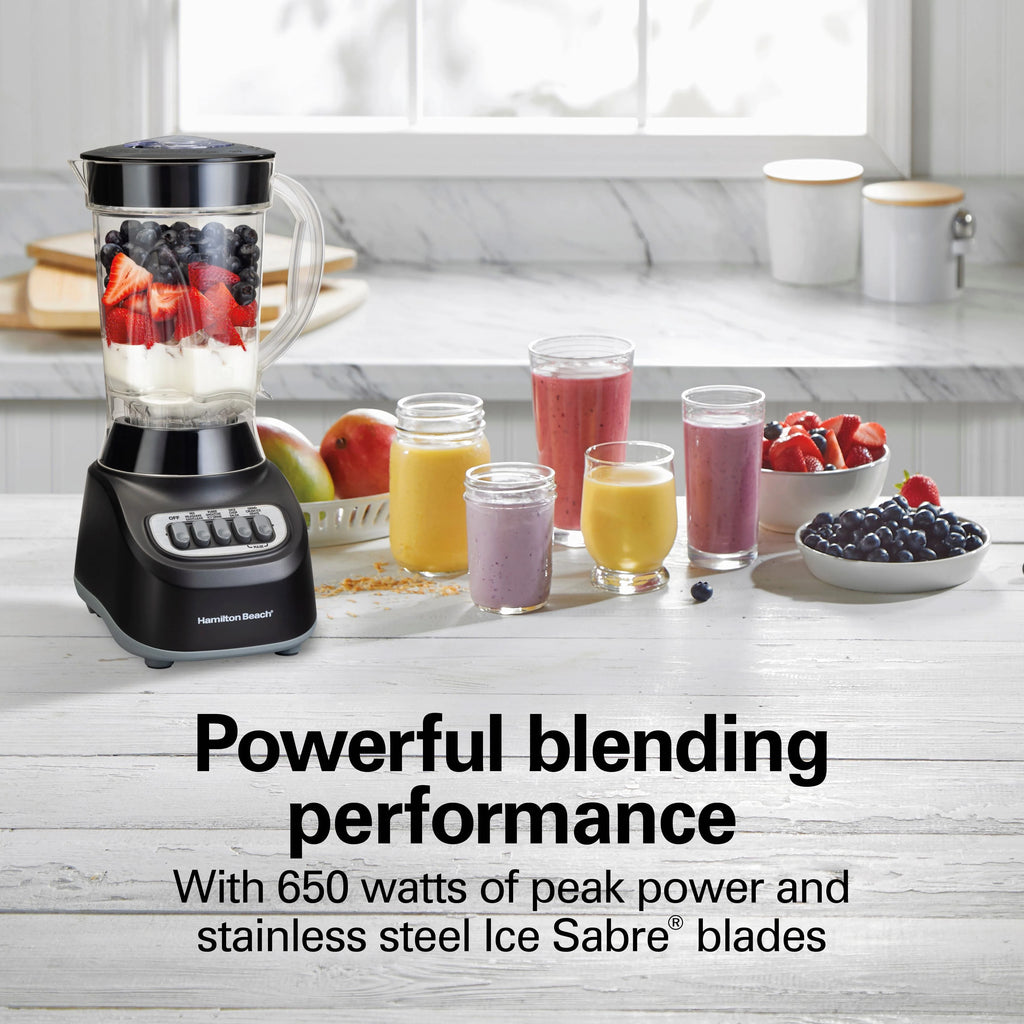 48 oz Black Smoothie Blender L5585
