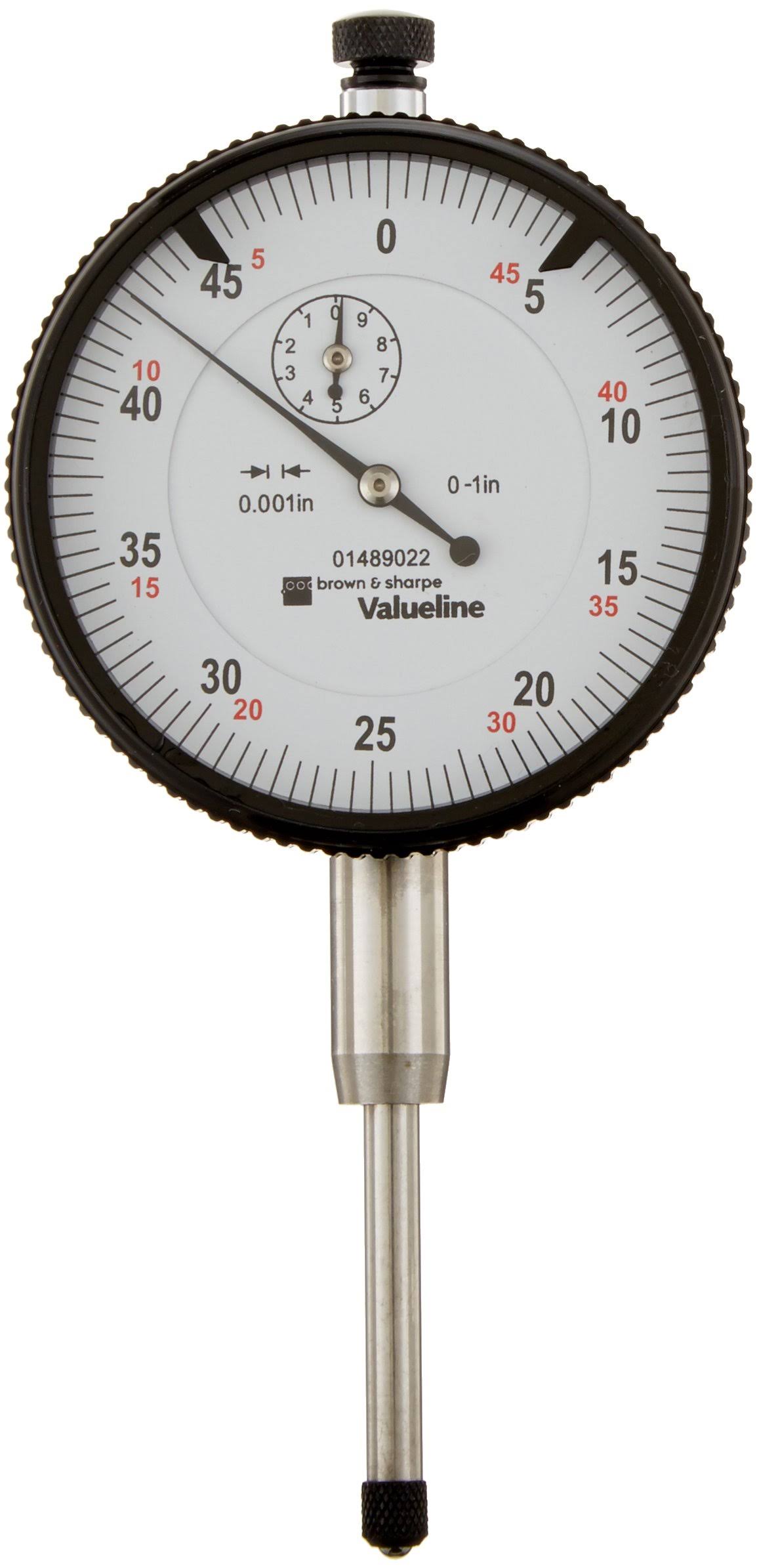 Dial Indicator, 0 to 1 In, 0-100 R984812