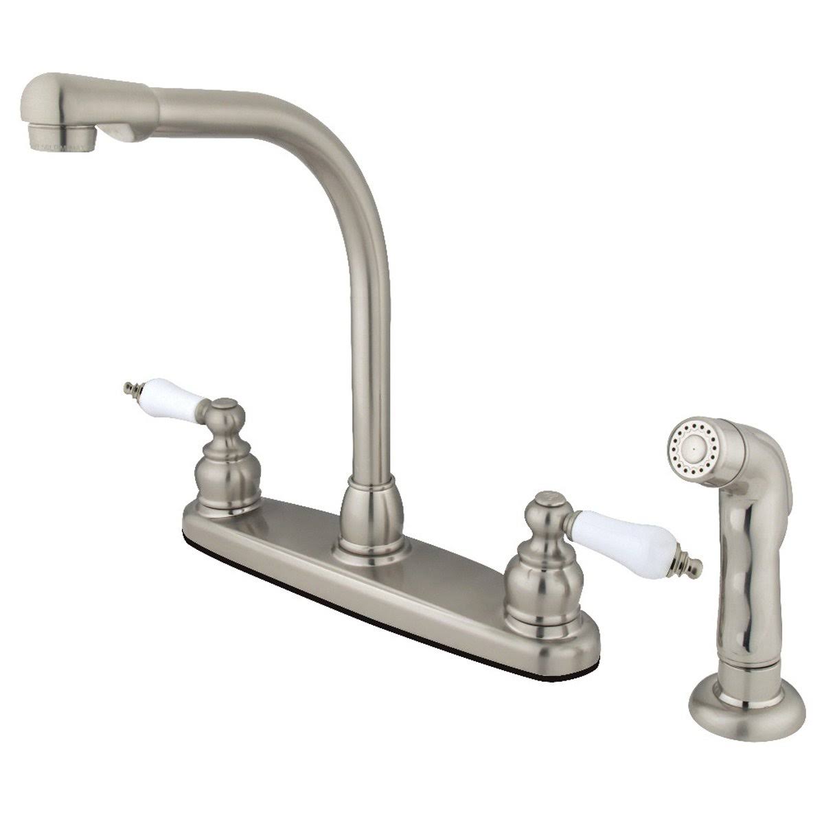 Oil Rubbed Bronze Kitchen Faucet with Sprayer S5103