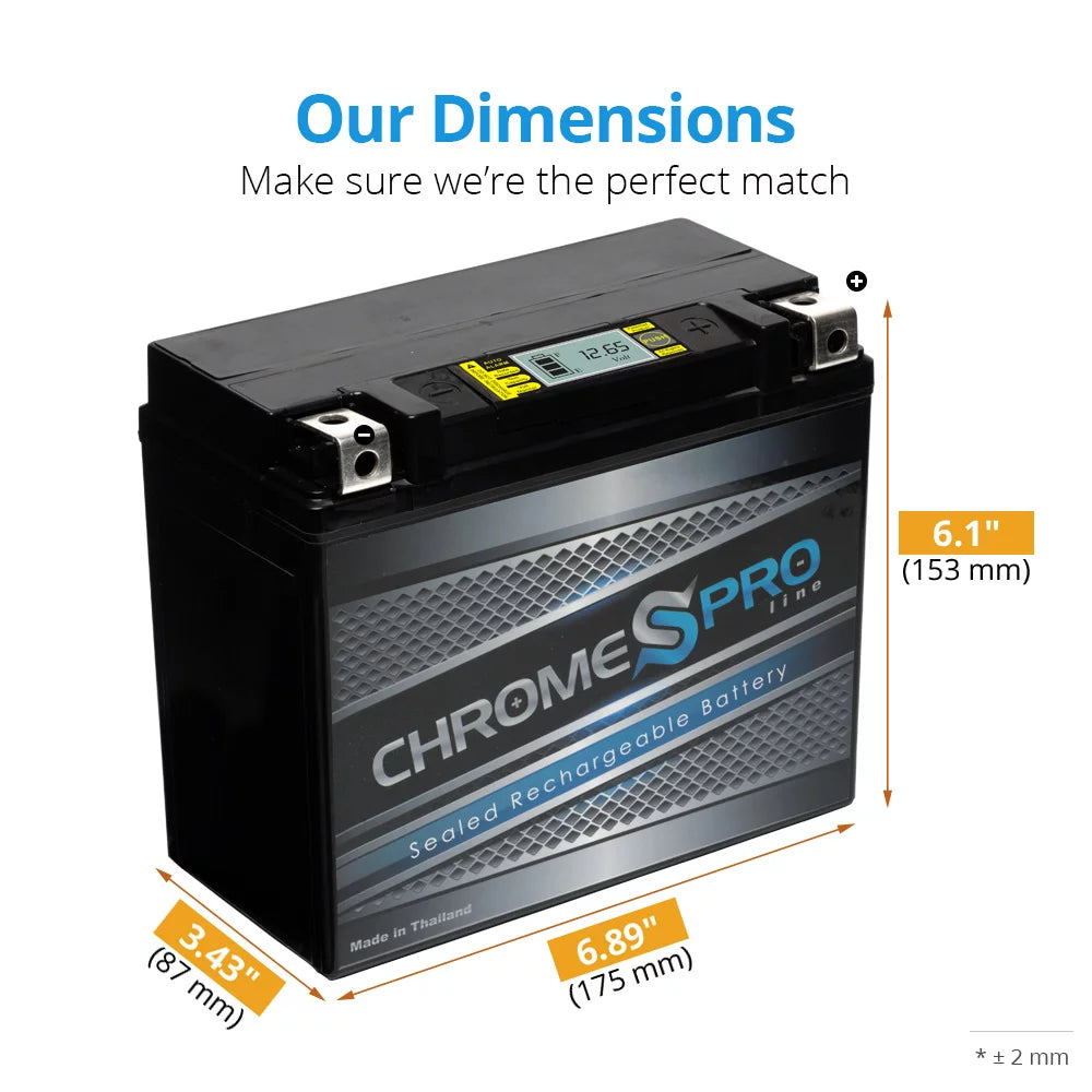 High Performance Power Sports Battery I674