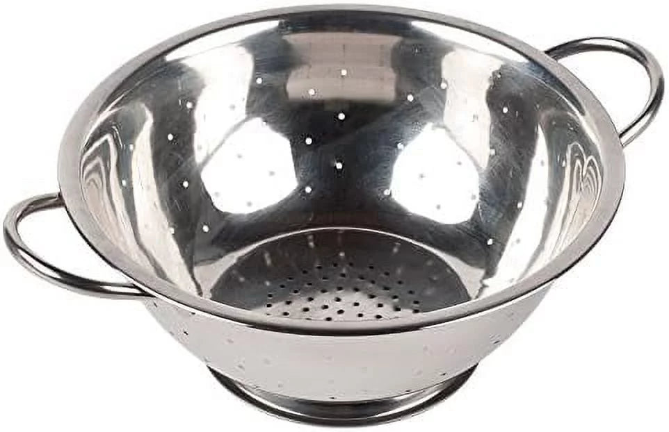 5-Quart Stainless Steel Colander With Base F93700