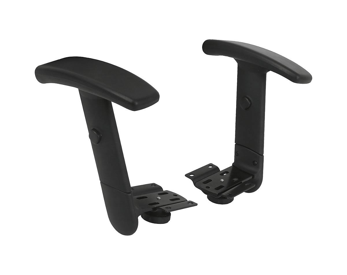 Contemporary Height- and Width-Adjustable Arm Set of 2 Q4457