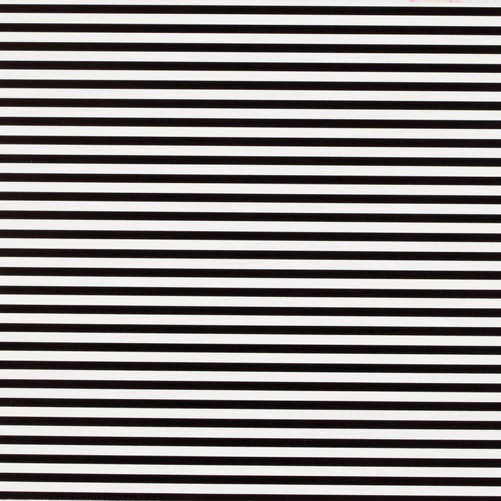 Industrial Size Wrapping Paper Rolls, Black White Stripe, Full Ream E14837