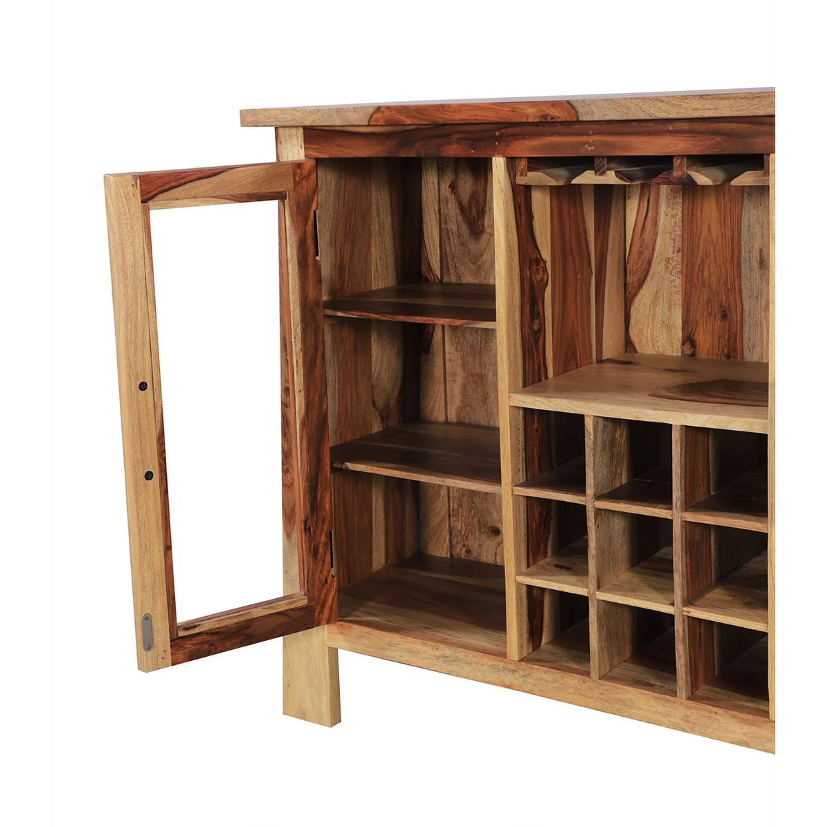 Solid Wood Bar Cabinet X911