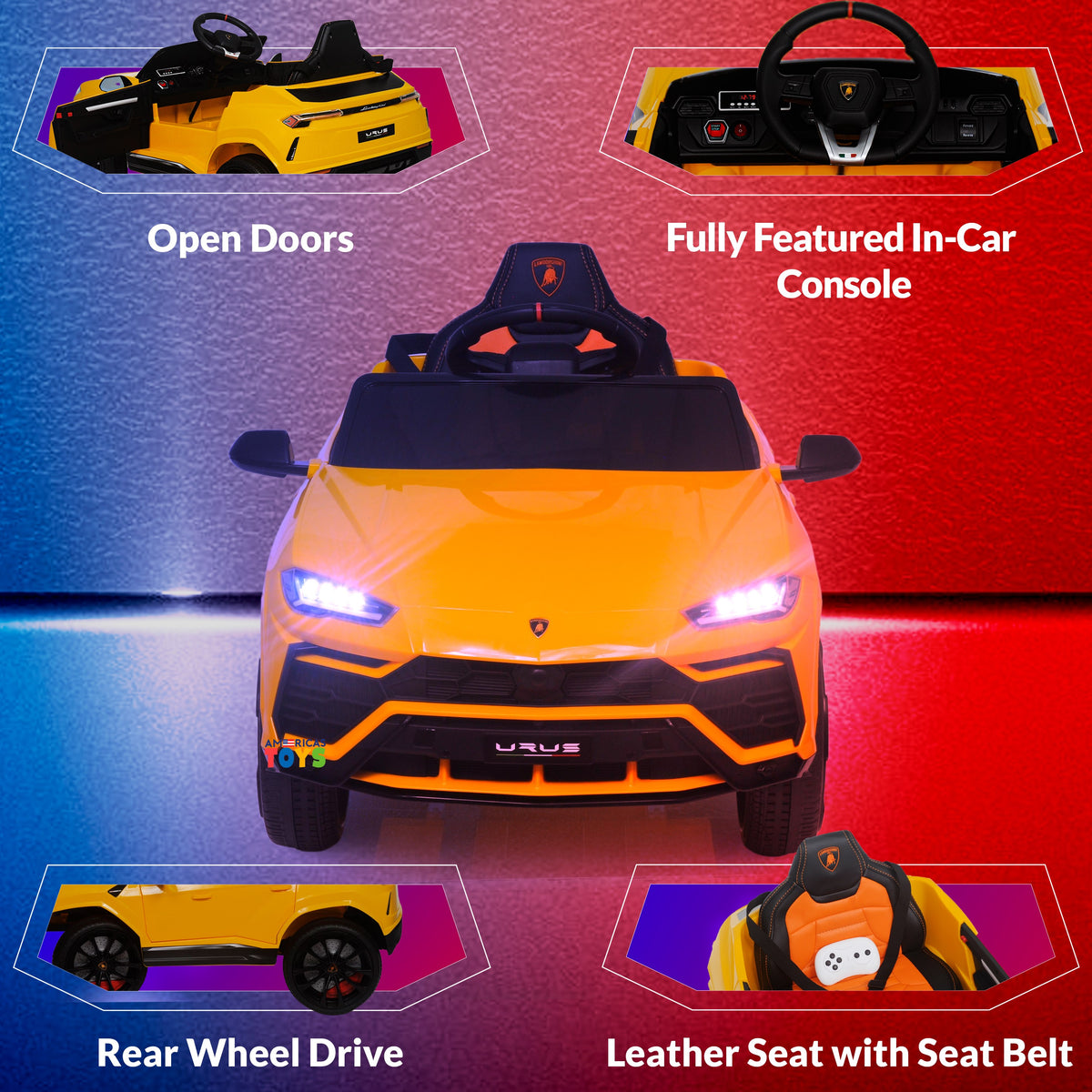 12V Powered Ride on Car with Remote Control L758203
