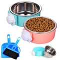 Removable Stainless Steel Dog Crate Bowl V40848