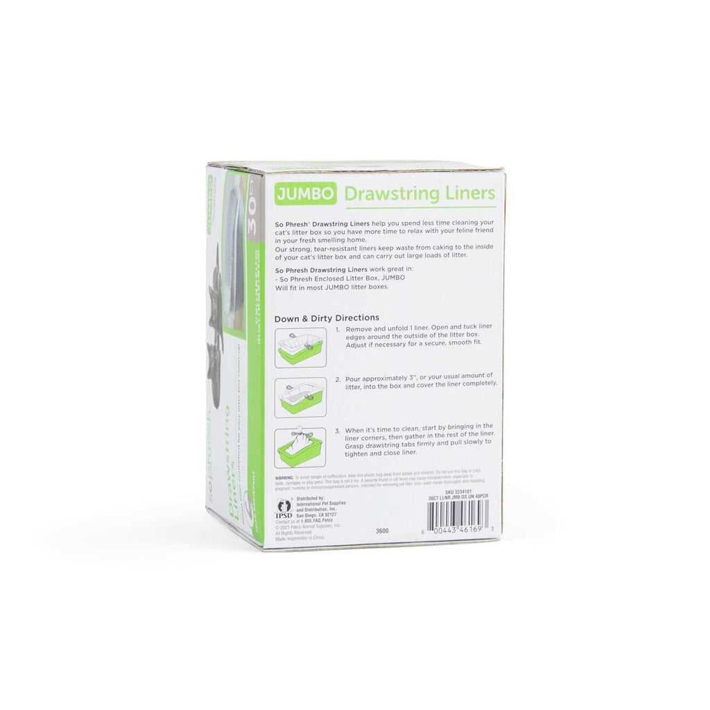Drawstring Cat Litter Box Liners V63799