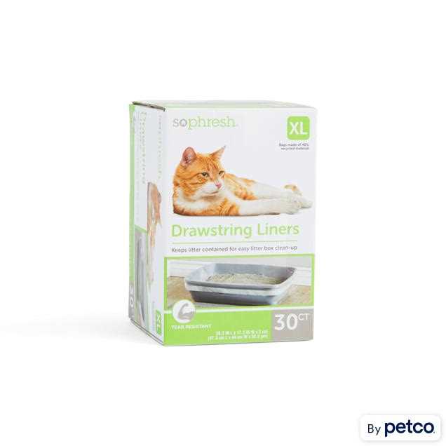 Drawstring Cat Litter Box Liners V63799