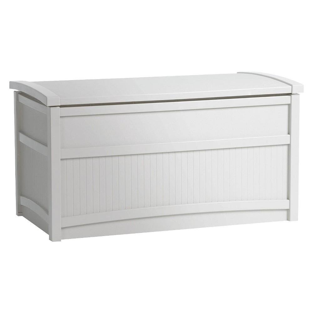White Resin Deck Box Y9830