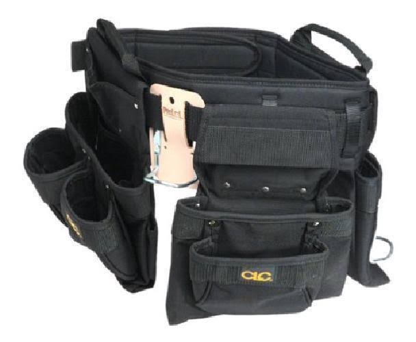 Black 18-Pocket Carpenters Combo L704