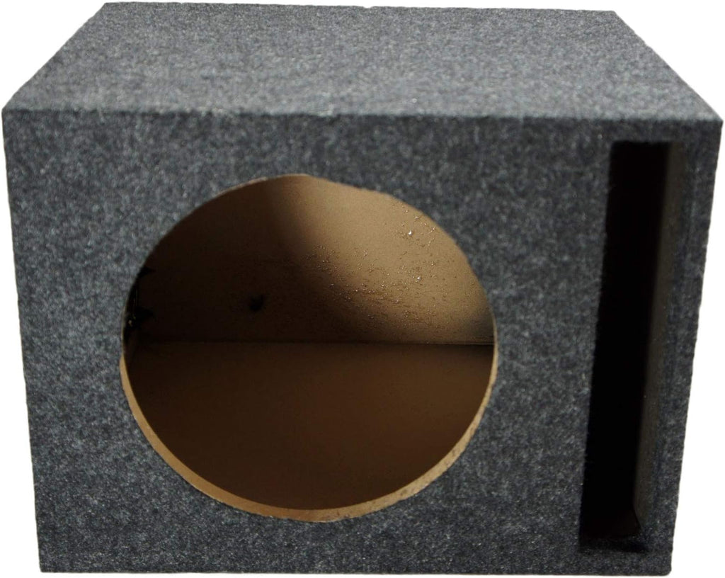10" Vented Subwoofer Sub Box Ported Enclosure MDF Pack of 2 H609