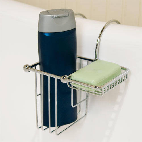 Brushed Nickel Shower Caddy O1125