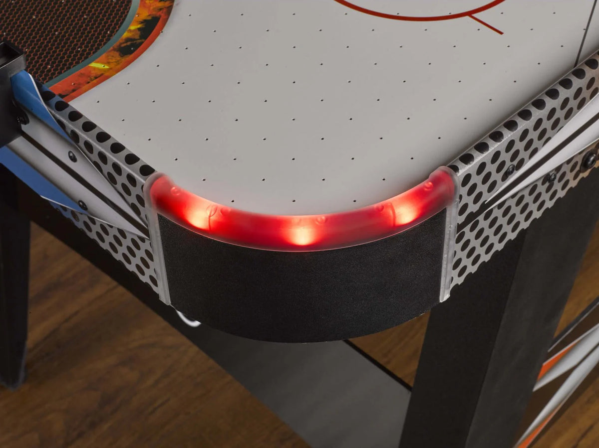 54 LED Air Hockey Table with 2 Pushers and Puck D32505