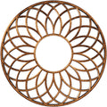24x22OD x 8 1/4x22ID x 3/4x22P PVC Pierced Ceiling Medallion O797082