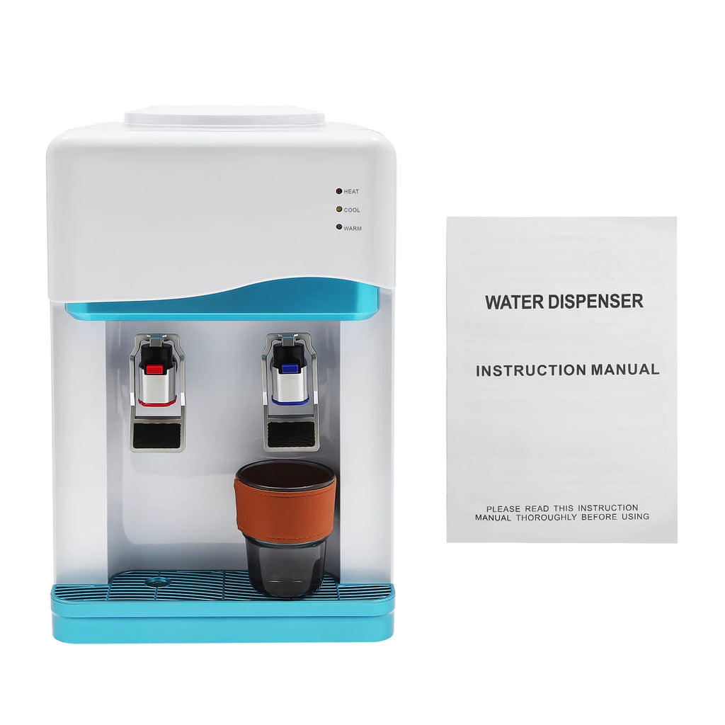 Hot & Cold Water Cooler Dispenser with Child Safety Lock J79565