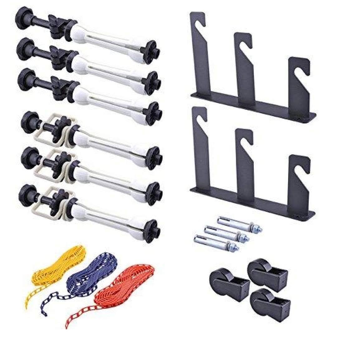 3 Roller Wall Mounting Manual Background Support System V665244