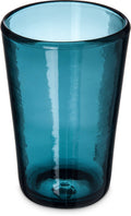 19 oz. Teal Tritan Plastic High Ball Glass - 12/Case J9093