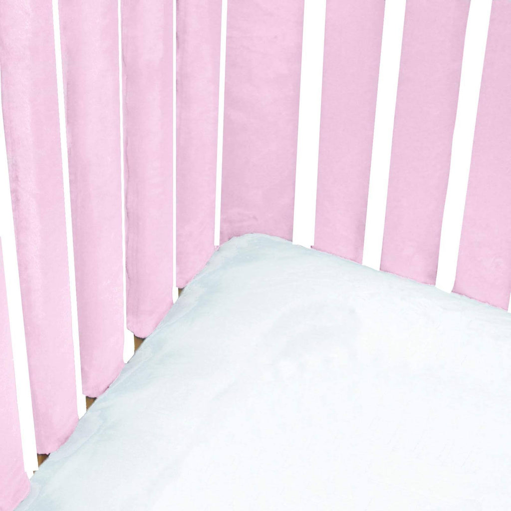 38 Pack Pink Minky Crib Liners R970377