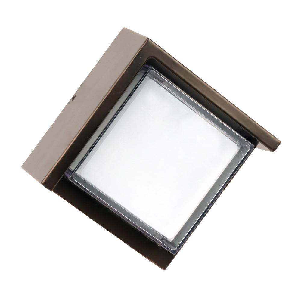 Bronze Outdoor Security LED Wall Pack Light 6-Pack G79231