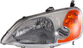 Headlight Assembly for Honda Civic 2003 Driver Side Pack of 2 K31808