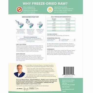 Poultry Freeze Dried Raw Cat Food D74809