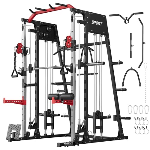 Heavy Duty Power Cage with Dual Pulley System R299