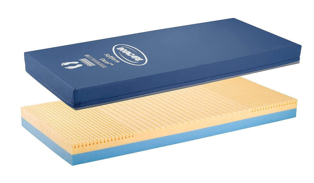 Fluid-Resistant Homecare Bed Mattress, 84 x 36 x 6 in U8959