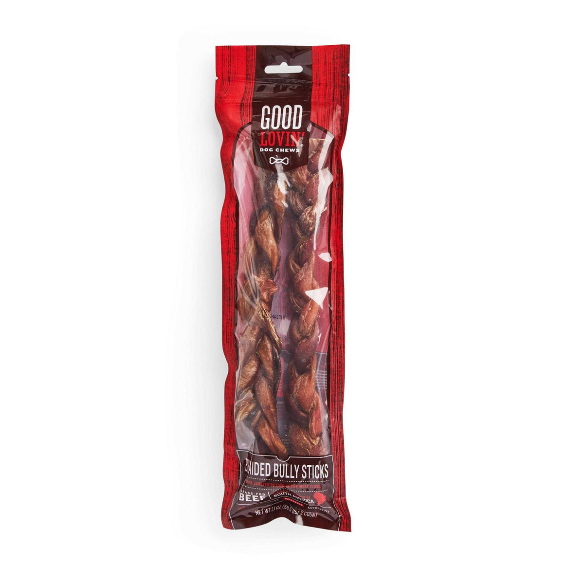 Braided Bully Stick Dog Chew U8941