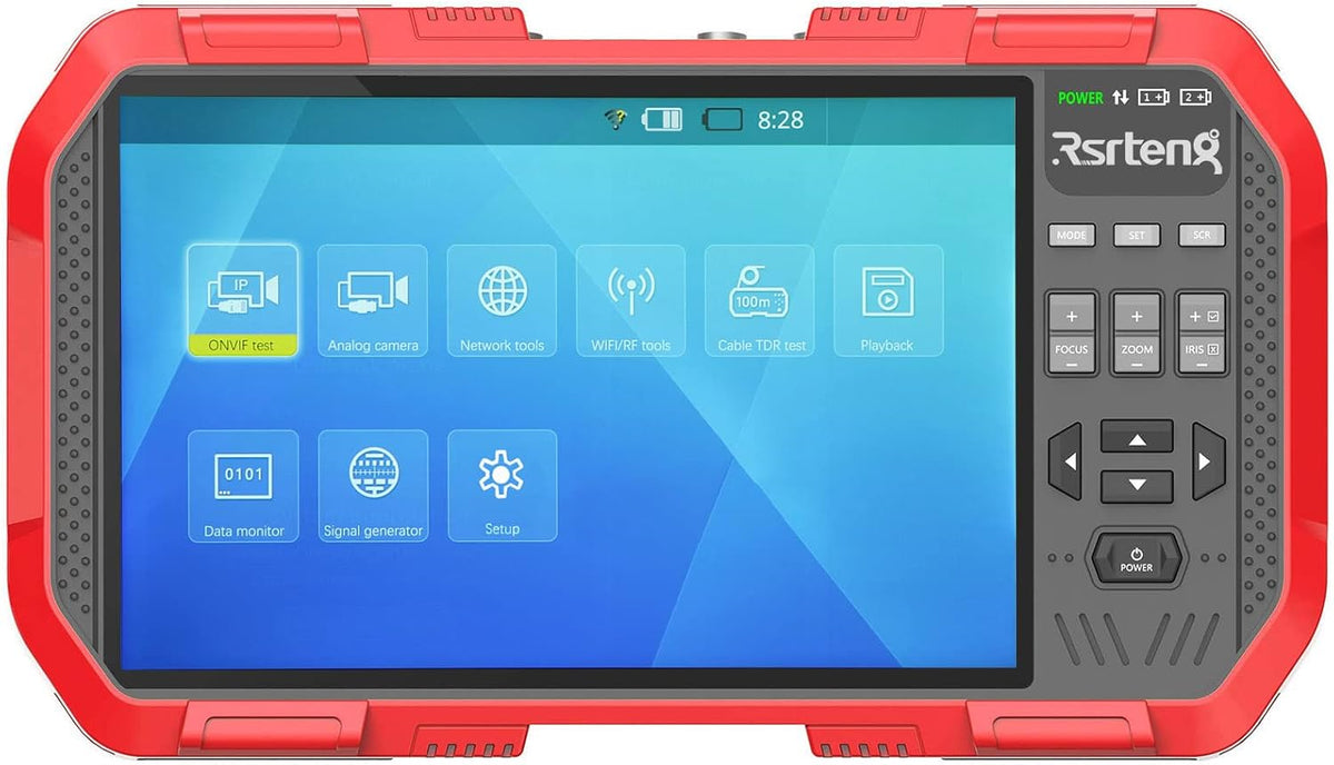 4K 8MP CVI TVI AHD IP Camera Tester 7inch TFT Touch Screen A3386