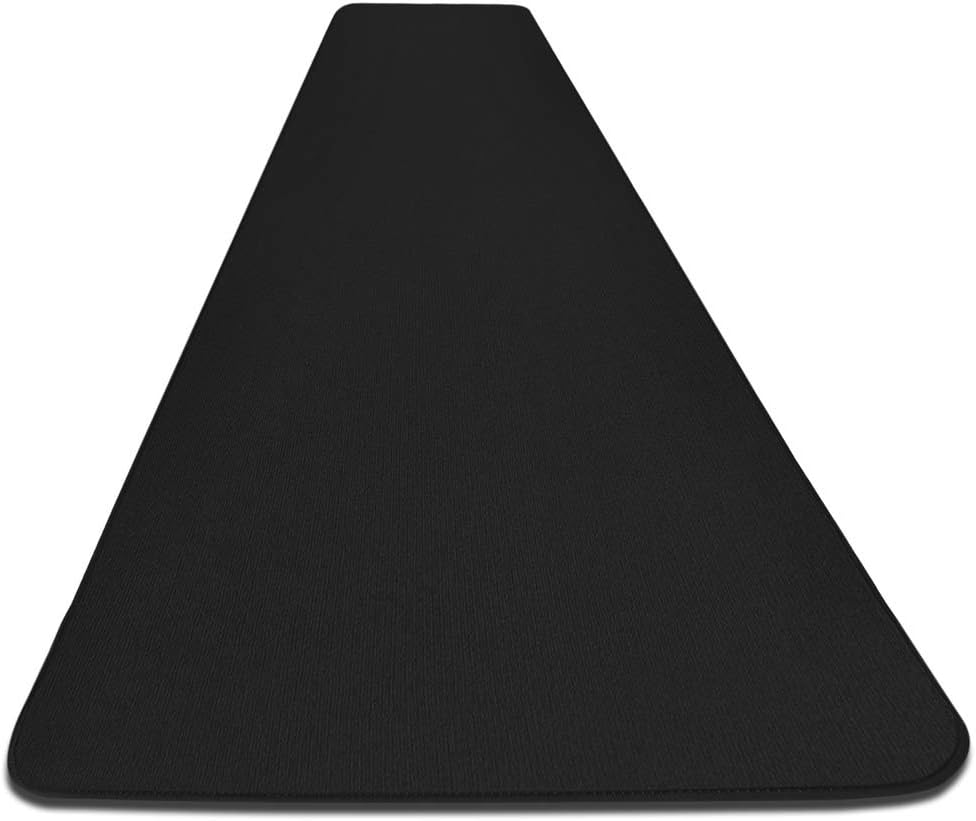 Black Outdoor Carpet Runner 3 Feet x 10 Feet C3596