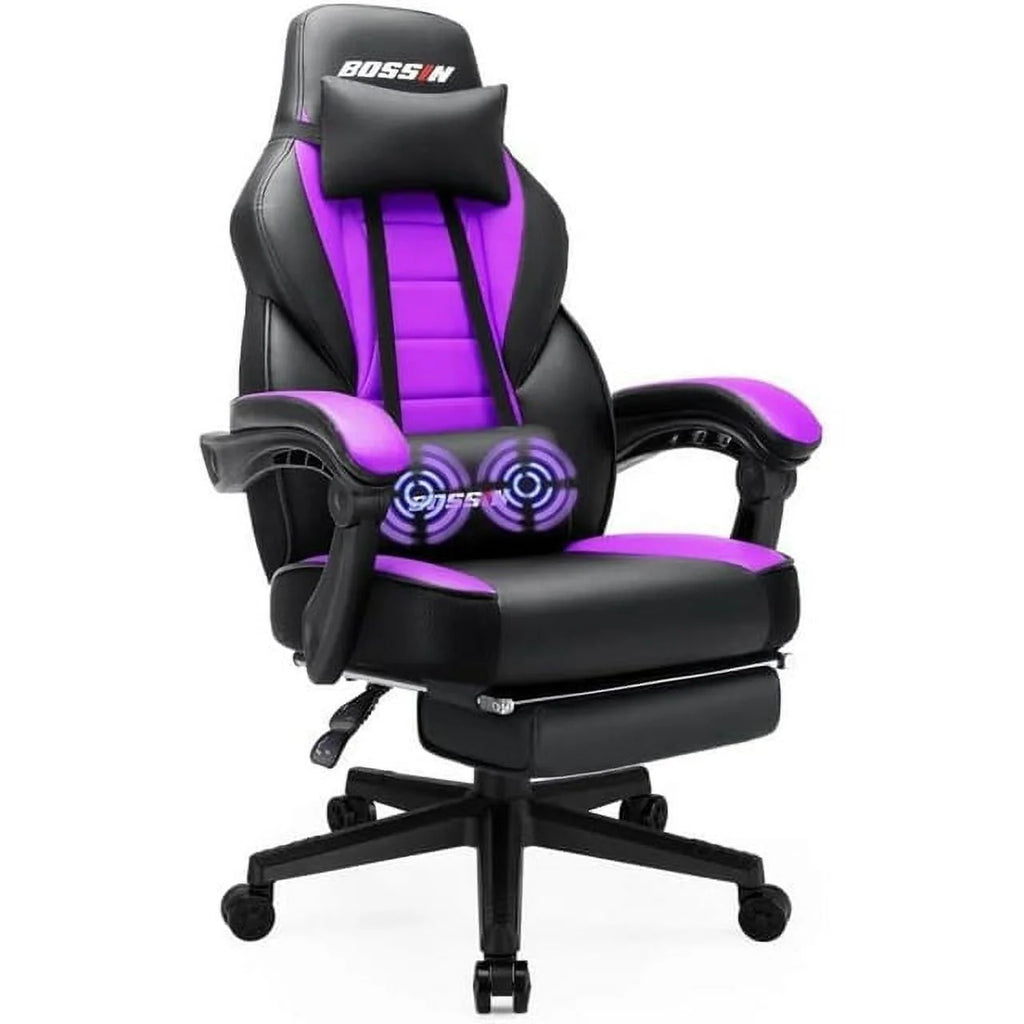 Gaming Chair with Footrest B8389
