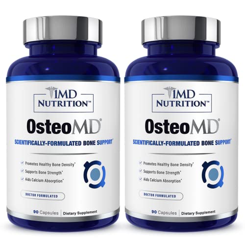 Calcium Hydroxyapatite Vitamin D3 K2 180 Capsules 2-Pack A7051